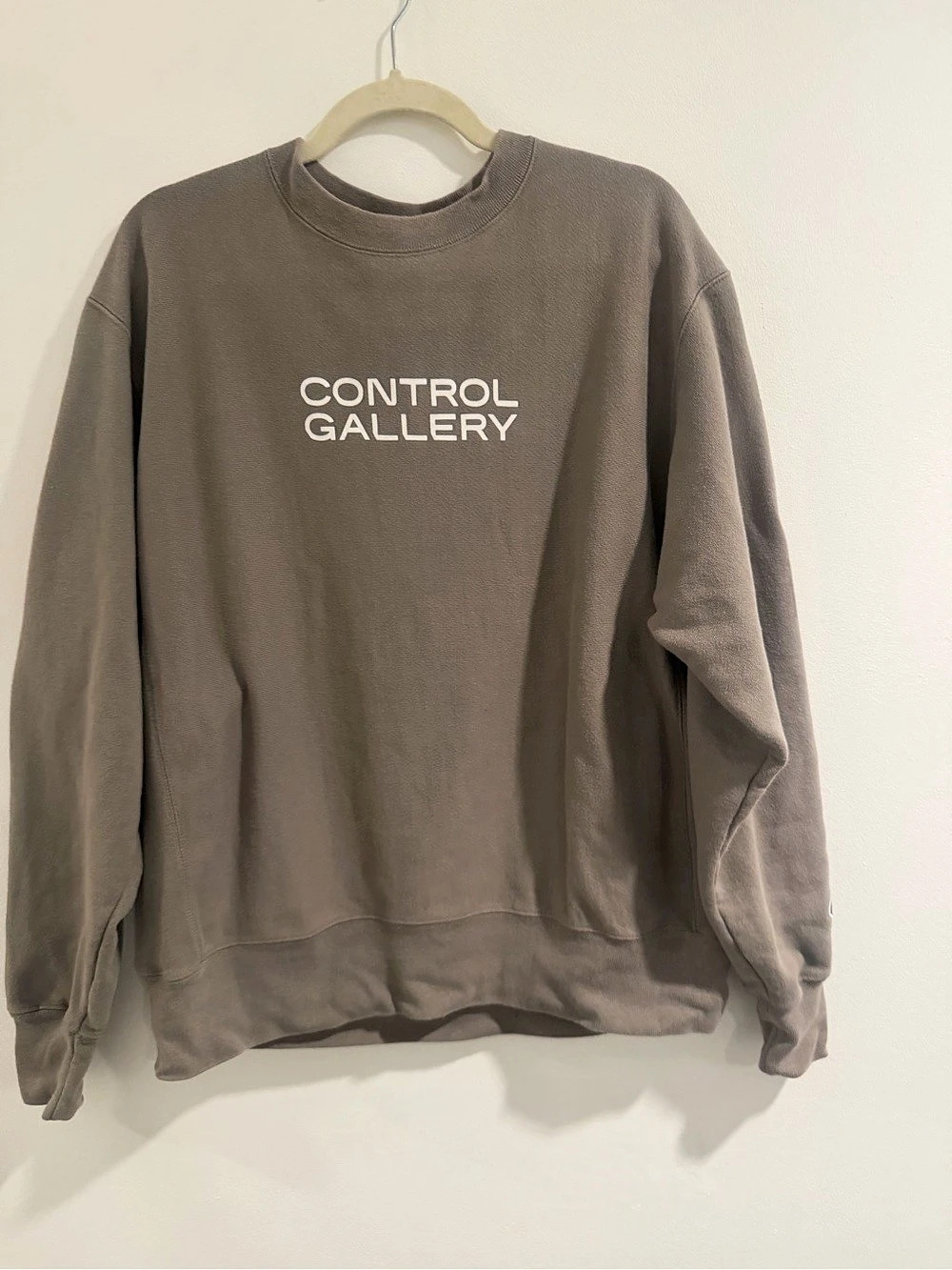 Champion Control Gallery Post Graffiti Reverse Weave Sweatshirt Large